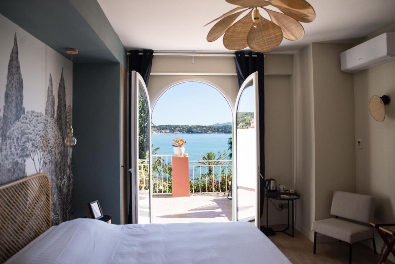 Les Galets Hotel Et B&B Bandol Exteriör bild